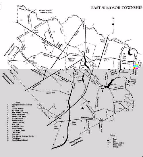 East Windsor Nj Map Official Website Of East Windsor Township, New Jersey - East Windsor  Township Landmarks Map